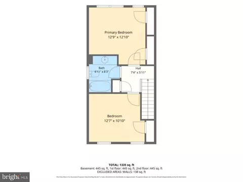 Floorplan - 1627 Manor Rd, Dundalk, MD 21222 photo 2 of 4