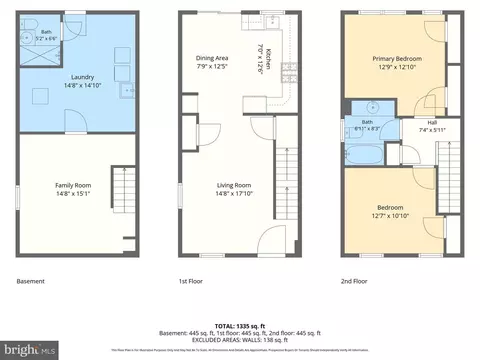 Floorplan - 1627 Manor Rd, Dundalk, MD 21222 photo 4 of 4