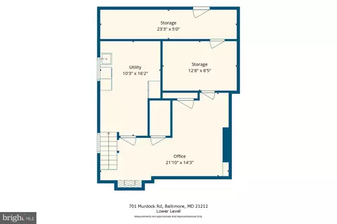 Floorplan - 701 Murdock Rd, Baltimore, MD 21212 photo 3 of 4