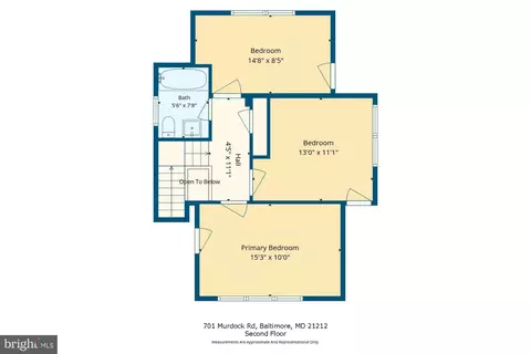 Floorplan - 701 Murdock Rd, Baltimore, MD 21212 photo 2 of 4