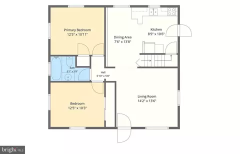Floorplan - 5625 Allender Rd, White Marsh, MD 21162 photo 1 of 4
