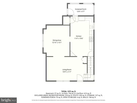 Floorplan - 6 Chesley Ave, Baltimore, MD 21206 photo 3 of 4