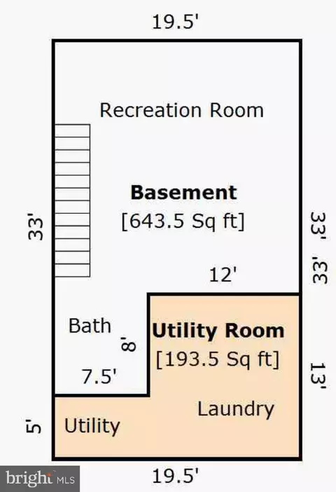 Floorplan - 1635 Winding Brook Way, Windsor Mill, MD 21244 photo 2 of 3