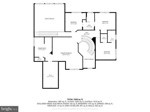 Floorplan - 14307 Oak Meadow Rd, Baldwin, MD 21013 photo 2 of 4