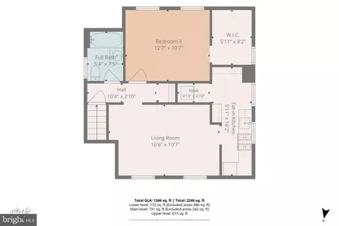 Floorplan - 910 Saint Charles Ave, Baltimore, MD 21229 photo 3 of 4