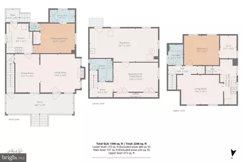Floorplan - 910 Saint Charles Ave, Baltimore, MD 21229 photo 4 of 4