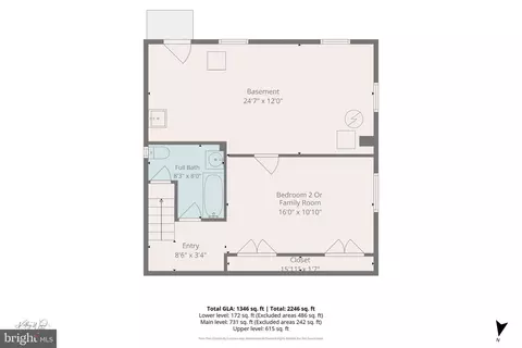 Floorplan - 910 Saint Charles Ave, Baltimore, MD 21229 photo 2 of 4