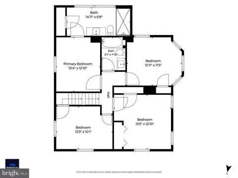 Floorplan - 109 Chesley Ave, Baltimore, MD 21206 photo 4 of 5