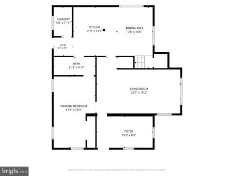 Floorplan - 2620 Brannan Ave, Sparrows Point, MD 21219 photo 1 of 3