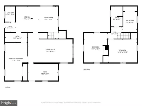 Floorplan - 2620 Brannan Ave, Sparrows Point, MD 21219 photo 3 of 3