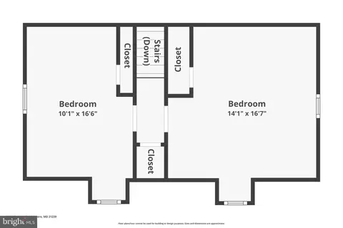 Floorplan - 6401 Sharon, Idlewylde, MD 21239 photo 2 of 4