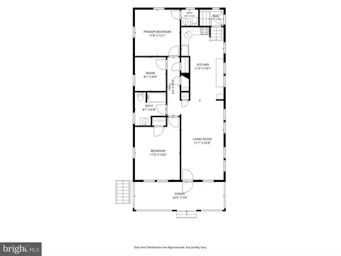Floorplan - 7322 Windsor Rd, Windsor Mill, MD 21244 photo 2 of 4