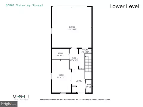 Floorplan - 6300 Osterley St, Middle River, MD 21220 photo 1 of 3