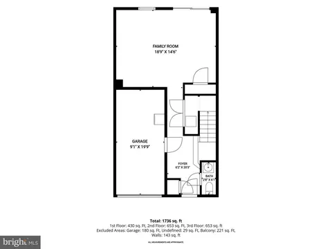 Floorplan - 4926 Arborgate Cir, Baltimore, MD 21227 photo 2 of 4