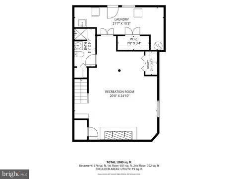 Floorplan - 1305 Brixton Rd, Baltimore, MD 21239 photo 3 of 3