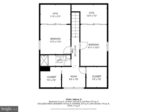 Floorplan - 5514 Link Ave, Halethorpe, MD 21227 photo 2 of 4