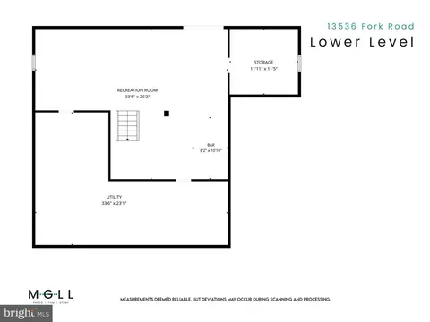 Floorplan - 13536 Fork Rd, Baldwin, MD 21013 photo 3 of 4