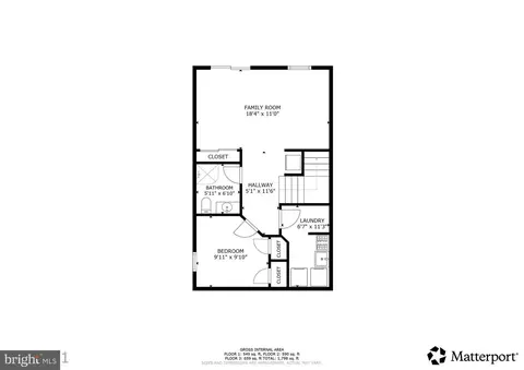 Floorplan - 7743 Cornerstone Way, Baltimore, MD 21244 photo 1 of 3