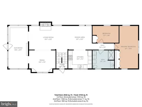 Floorplan - 828 Cold Spring Rd, Middle River, MD 21220 photo 3 of 4