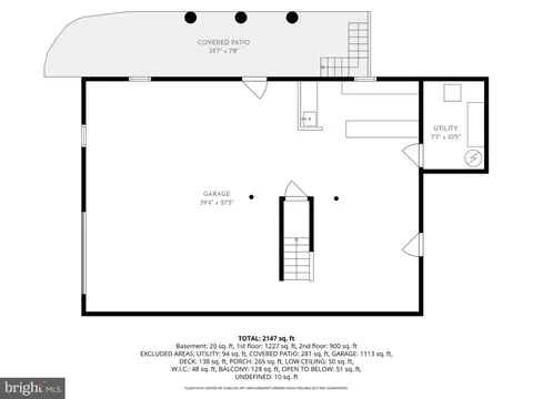 Floorplan - 9010 Hinton Ave, Sparrows Point, MD 21219 photo 4 of 4