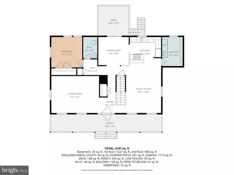 Floorplan - 9010 Hinton Ave, Sparrows Point, MD 21219 photo 3 of 4