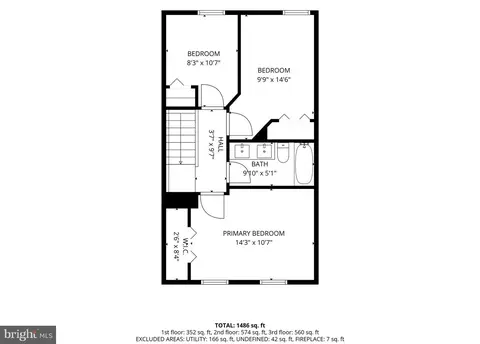 Floorplan - 3 Tomahawk Ter, Middle River, MD 21220 photo 3 of 4