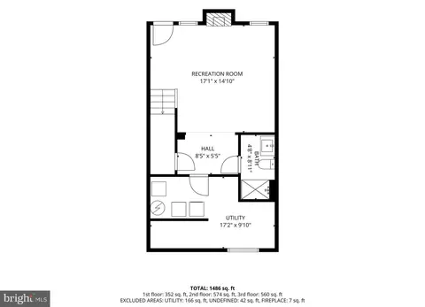 Floorplan - 3 Tomahawk Ter, Middle River, MD 21220 photo 2 of 4