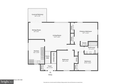 Floorplan - 5501 Daybreak Ter, Baltimore, MD 21206 photo 3 of 3
