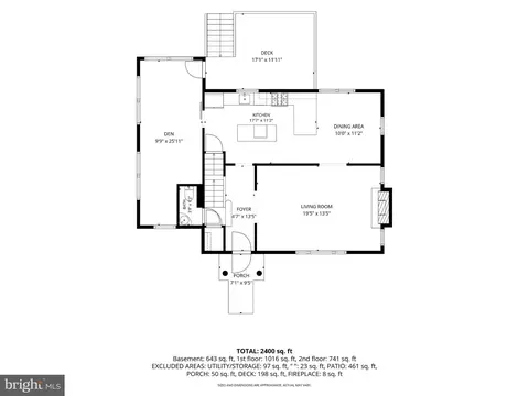 Floorplan - 307 Worthington Rd, Towson, MD 21286 photo 1 of 3