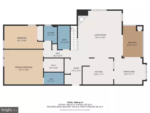 Floorplan - 6943 Clearwind Ct #6943C, Baltimore, MD 21209 photo 2 of 3