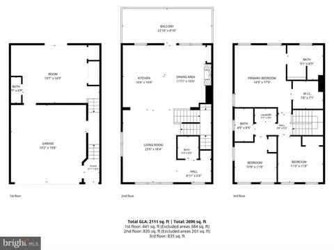 Floorplan - 2912 Shaws Rd, Edgemere, MD 21219 photo 4 of 4