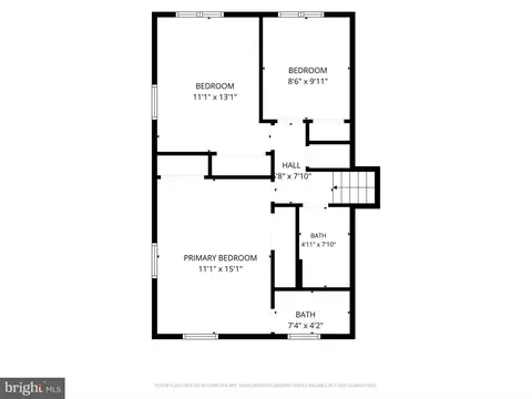 Floorplan - 3733 Coronado Rd, Windsor Mill, MD 21244 photo 4 of 5