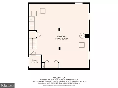 Floorplan - 620 Murdock Rd, Baltimore, MD 21212 photo 3 of 4