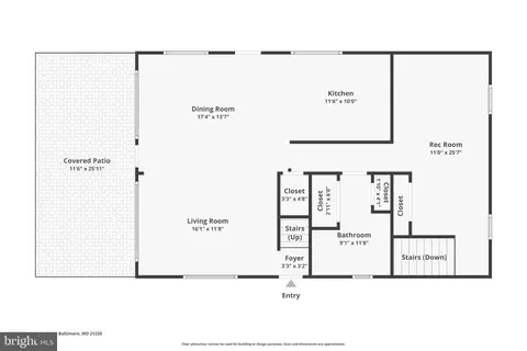 Floorplan - 174 E Kingston Park Ln, Middle River, MD 21220 photo 1 of 3