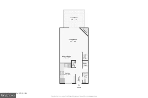 Floorplan - 6939 Rockfield Rd, Windsor Mill, MD 21244 photo 1 of 3