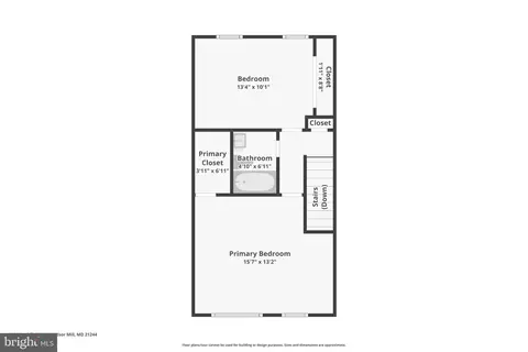 Floorplan - 6939 Rockfield Rd, Windsor Mill, MD 21244 photo 2 of 3