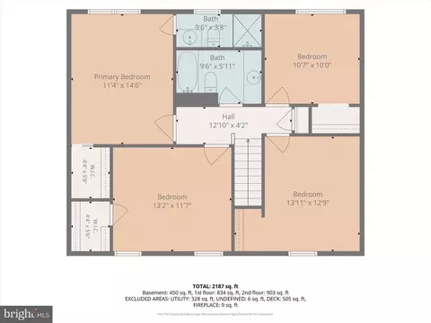 Floorplan - 3914 Millner Rd, Nottingham, MD 21236 photo 3 of 3