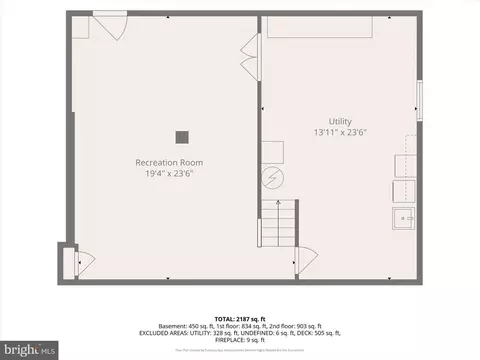 Floorplan - 3914 Millner Rd, Nottingham, MD 21236 photo 2 of 3