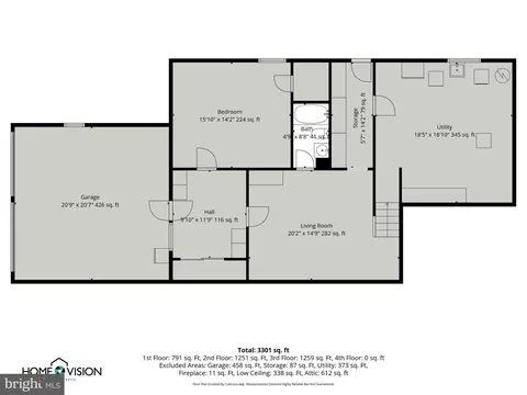 Floorplan - 13712 Manda Mill Ln, Phoenix, MD 21131 photo 3 of 5