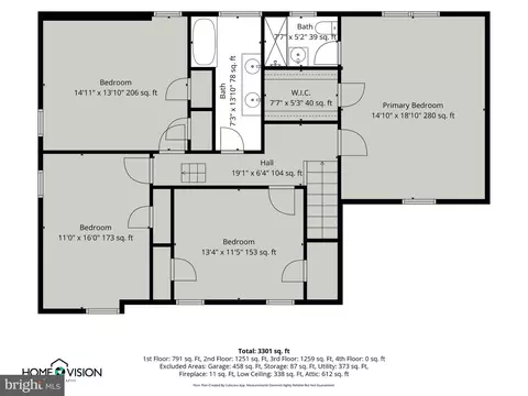 Floorplan - 13712 Manda Mill Ln, Phoenix, MD 21131 photo 2 of 5