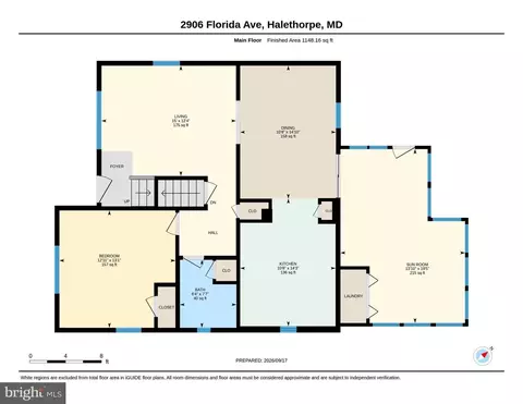 Floorplan - 2906 Florida Ave, Halethorpe, MD 21227 photo 2 of 4