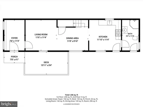 Floorplan - 105 Baltimore Ave, Halethorpe, MD 21227 photo 1 of 3