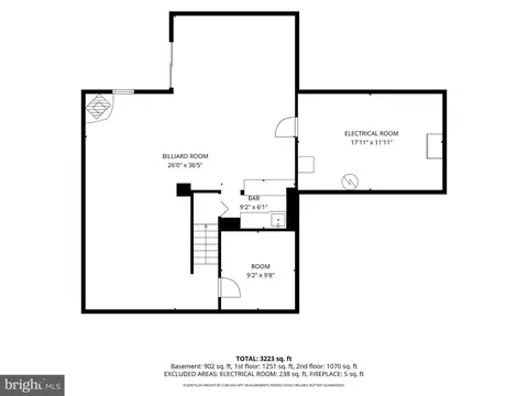 Floorplan - 5526 Edwin Ct, White Marsh, MD 21162 photo 3 of 4