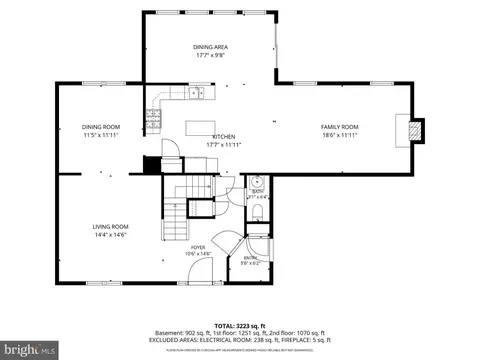 Floorplan - 5526 Edwin Ct, White Marsh, MD 21162 photo 1 of 4