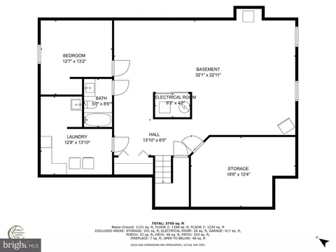 Floorplan - 13406 Lore Pines Ln, Solomons, MD 20688 photo 2 of 3