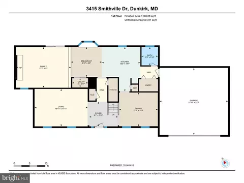 Floorplan - 3415 Smithville Dr, Dunkirk, MD 20754 photo 1 of 2