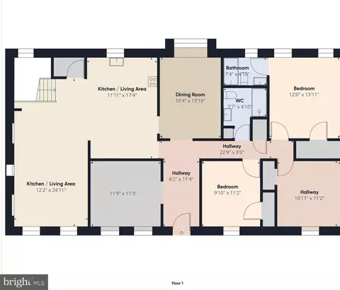 Floorplan - 2821 Jones Rd, Dunkirk, MD 20754 photo 1 of 3