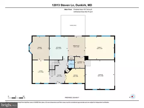 Floorplan - 12013 Steven Ln, Dunkirk, MD 20754 photo 2 of 4