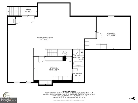 Floorplan - 216 Pelagic Ln, Solomons, MD 20688 photo 3 of 4