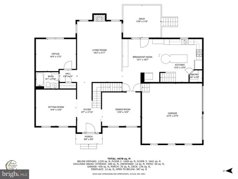 Floorplan - 216 Pelagic Ln, Solomons, MD 20688 photo 1 of 4